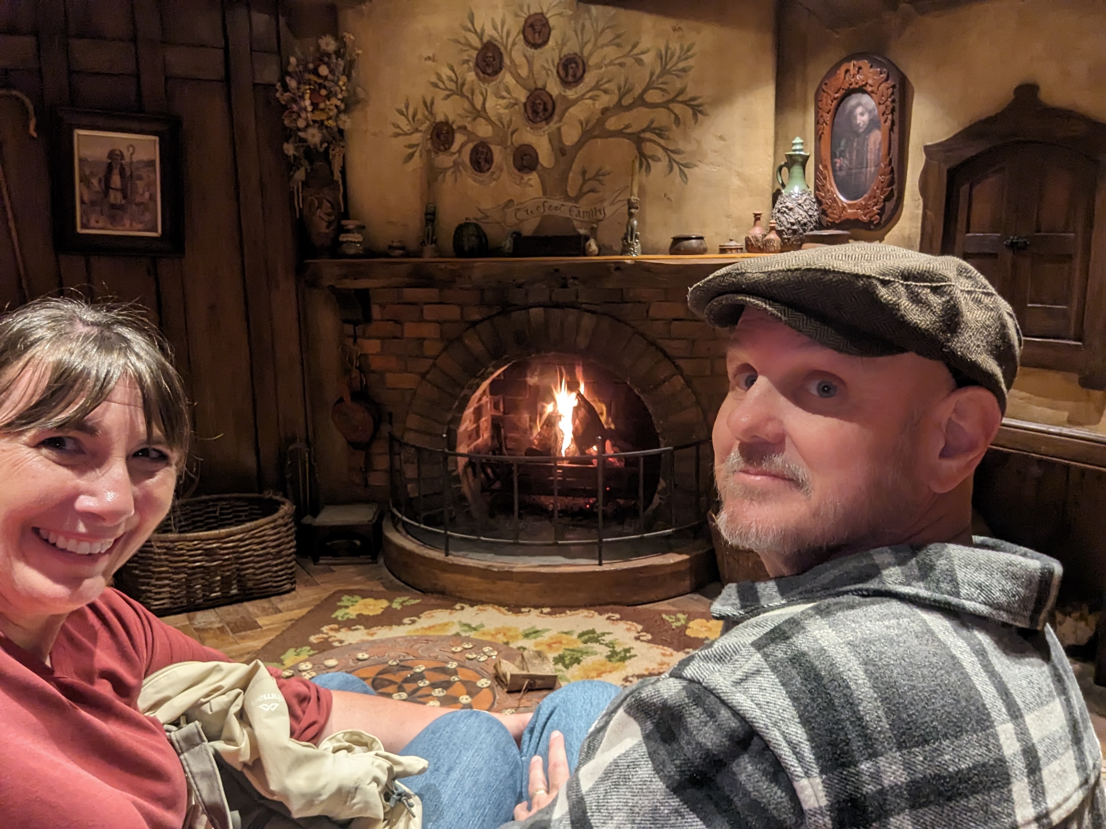 Inside a hobbit house