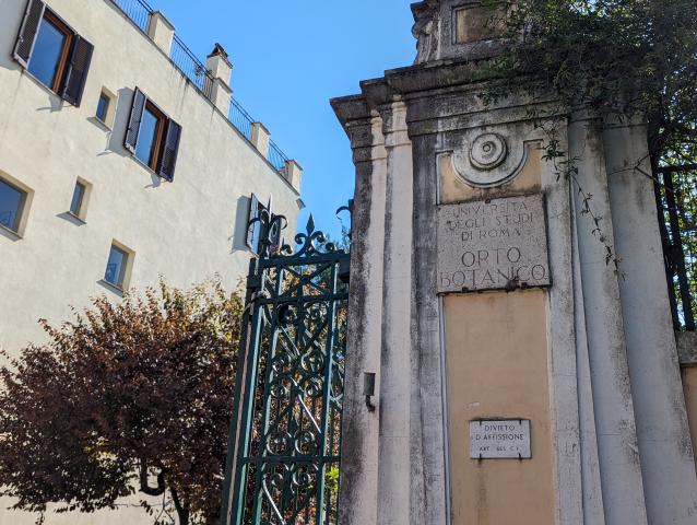 Botanic Garden of Rome